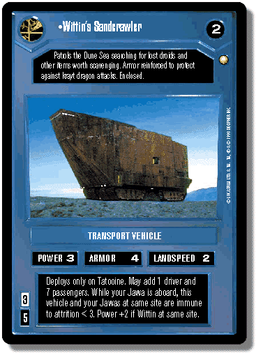 Wittins Sandcrawler