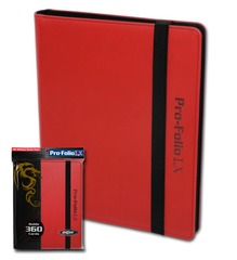 BCW Pro-Folio 9-Pocket LX - Red