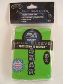 Max Protection Alpha Lime Green Large Sleeves