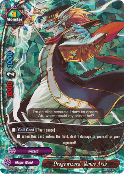 Dragowizard, Qinus Axia - BT03/0004EN - RRR Dragowizard, Qinus Axia - BT03/0004EN - RRR