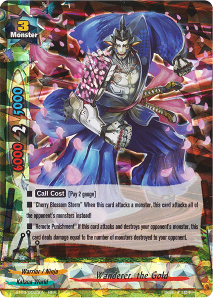 Wanderer, the Gold - BT03/0005EN - RRR Wanderer, the Gold - BT03/0005EN - RRR