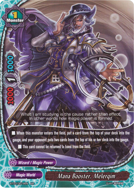 Mana Booster, Melerqim - BT03/0014EN - RR