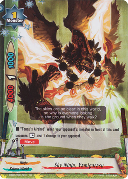 Sky Ninja, Yamigarasu - BT03/0016EN - RR