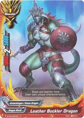 Leather Buckler Dragon - BT03/0087EN - C