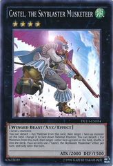 Castel, the Skyblaster Musketeer - DUEA-EN054 - Super Rare - Unlimited Edition