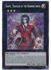 Dante, Traveler of the Burning Abyss - DUEA-EN085 - Secret Rare - Unlimited Edition