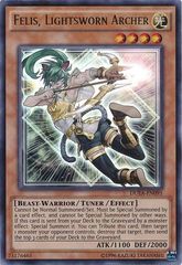 Felis, Lightsworn Archer - DUEA-EN095 - Ultra Rare - Unlimited Edition