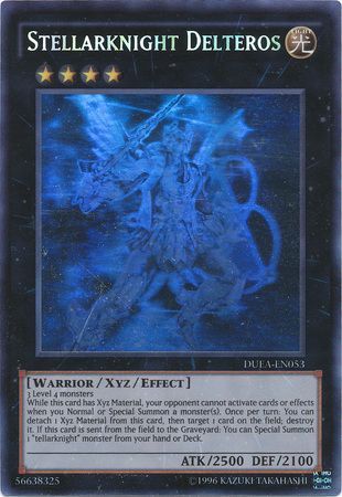 Stellarknight Delteros - DUEA-EN053 - Ghost Rare - Unlimited Edition