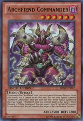 Archfiend Commander - CT11-EN006 - Super Rare - Limited Edition