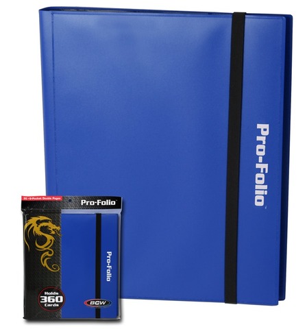 BCW - Pro-Folio 9-Pocket (Blue)