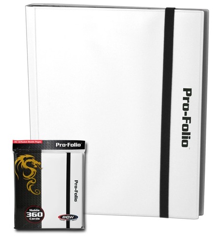 BCW - Pro-Folio 9-Pocket (White)