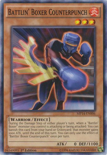 Battlin Boxer Counterpunch - MP14-EN006 - Common - 1st Edition