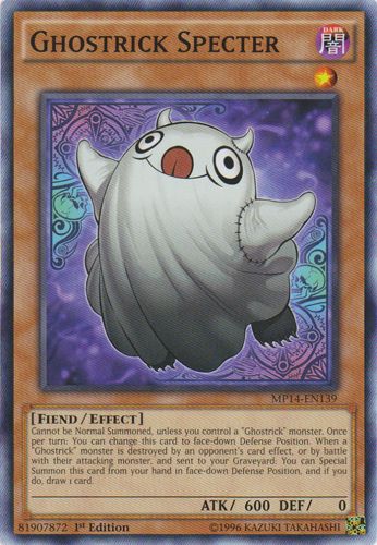 Ghostrick Specter - MP14-EN139 - Common - 1st Edition