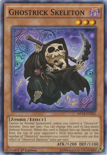 Ghostrick Skeleton - MP14-EN205 - Common - 1st Edition