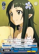 Yui's Simple Answer - SAO/S26-074 - C