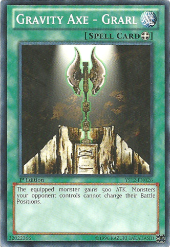 Gravity Axe - Grarl - YS12-EN026 - Common - Unlimited Edition