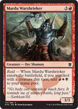 Mardu Warshrieker - Foil