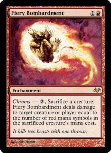 Fiery Bombardment