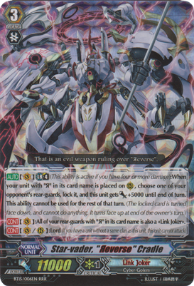 Star-vader, Reverse Cradle - BT15/006EN - RRR