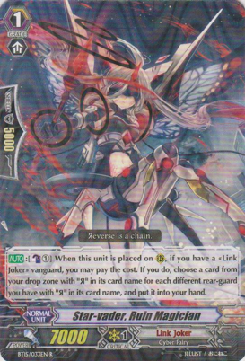 Star-vader, Ruin Magician - BT15/033EN - R