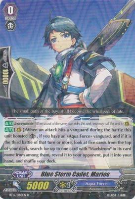 Blue Storm Cadet, Marios - BT15/040EN - R