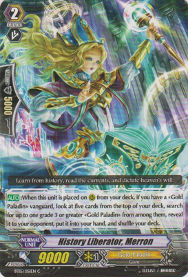 History Liberator, Merron - BT15/051EN - C History Liberator, Merron - BT15/051EN - C
