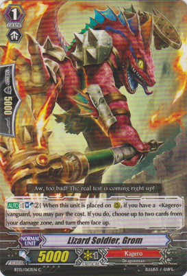 Lizard Soldier, Grom - BT15/063EN - C