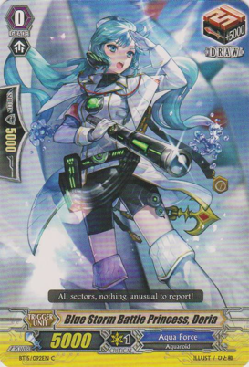Blue Storm Battle Princess, Doria - BT15/092EN - C Blue Storm Battle Princess, Doria - BT15/092EN - C