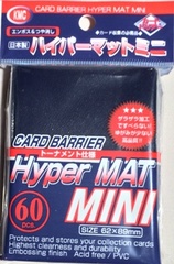 Hyper Mat Blue - Mini Sleeves (KMC) - 60 ct