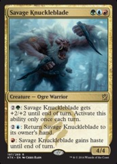 Savage Knuckleblade - Foil