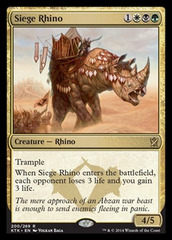 Siege Rhino - Foil