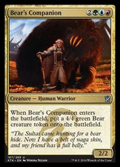 Bear's Companion - Foil