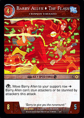 Barry Allen, The Flash, Crimson Tornado - Foil