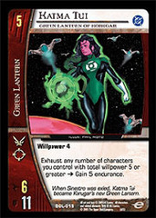 Katma Tui, Green Lantern of Korugar - Foil