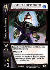 Invisible Destroyer, Subconscious Entity - Foil