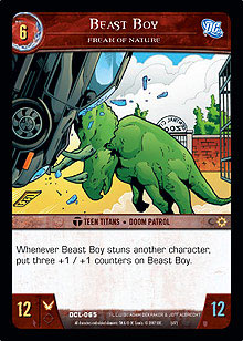 Beast Boy, Freak of Nature - Foil