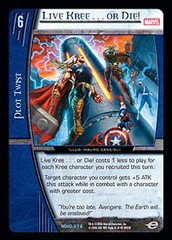 Live Kree . . . or Die! - Foil