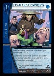 Fear and Confusion - Foil