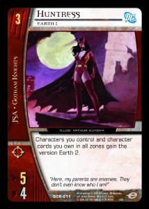 Huntress, Earth 2 - Foil