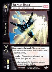 Black Bolt, King of the Inhumans - Foil