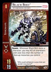 Black Bolt, Devastating Decree - Foil