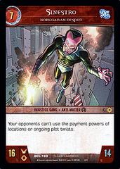 Sinestro, Korugaran Despot - Foil