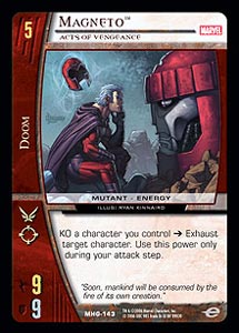 Magneto, Acts of Vengeance - Foil