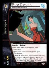 Rose Psychic, Ghost Detective - Foil