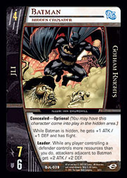 Batman, Hidden Crusader - Foil