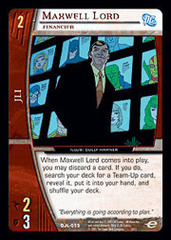 Maxwell Lord, Financier - Foil