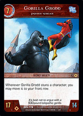 Gorilla Grodd, Psionic Simian - Foil