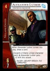 Alexander Luthor, Insidious Impostor - Foil