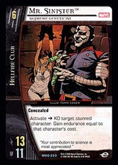 Mr. Sinister, Supreme Geneticist - Foil