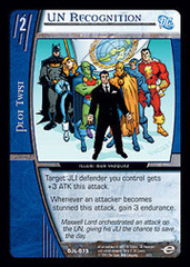 UN Recognition - Foil